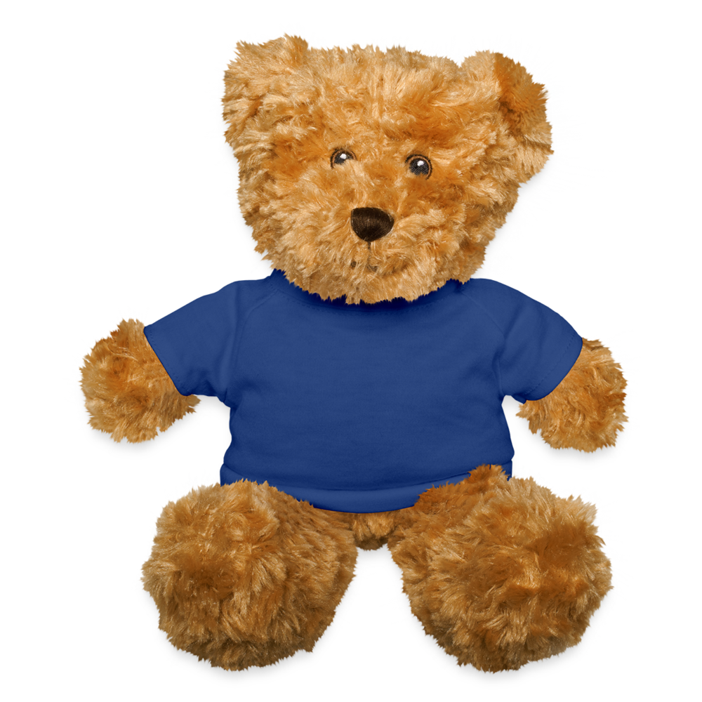 CUSTUMIZABLE Teddy Bear - royal blue