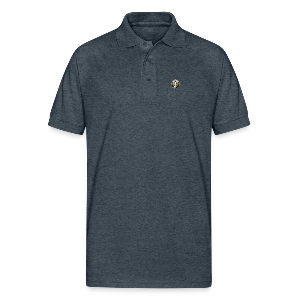 Gildan Unisex 50/50 Jersey Polo - deep heather