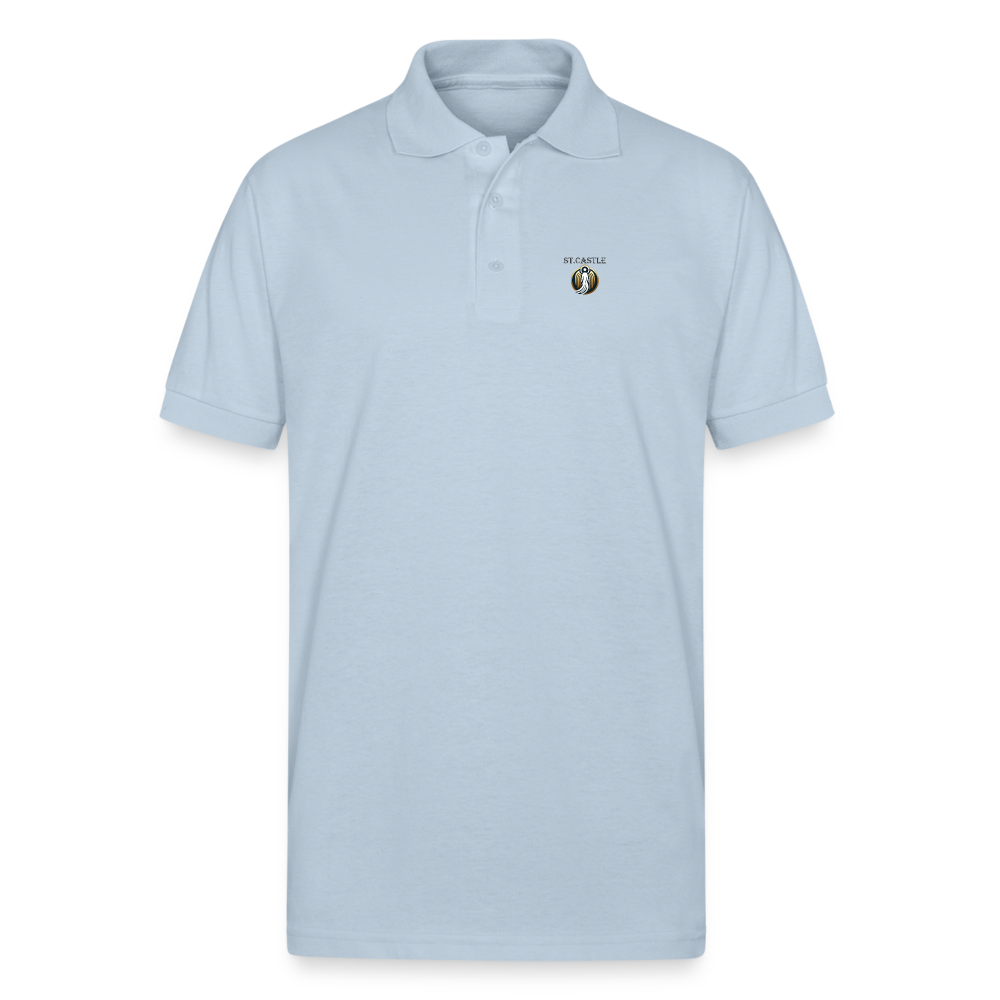 Gildan Unisex 50/50 Jersey Polo - light blue