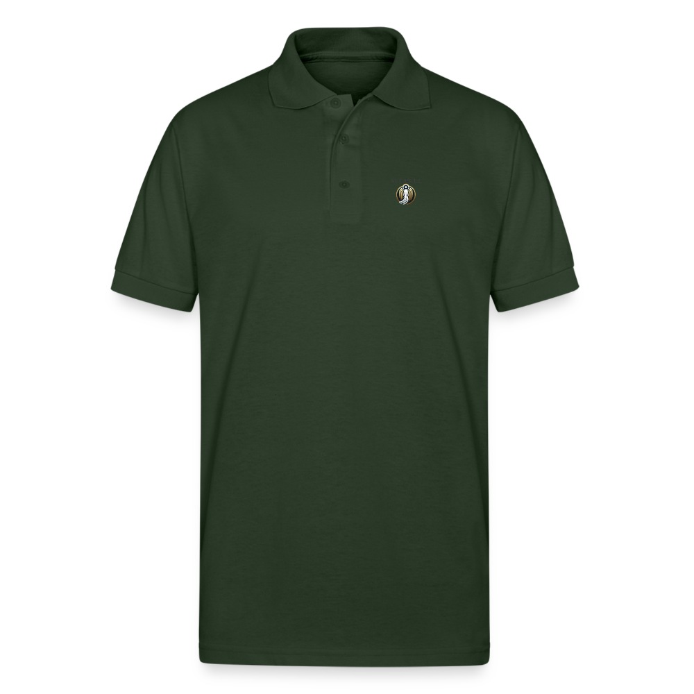 Gildan Unisex 50/50 Jersey Polo - forest green