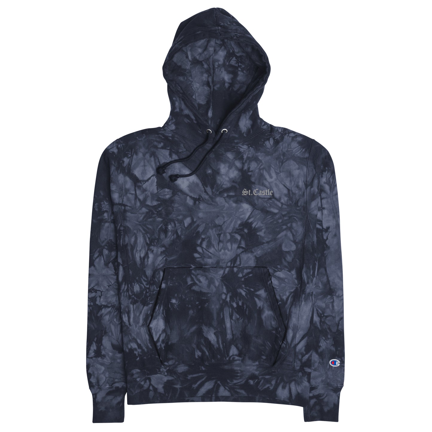 Unisex Champion tie-dye hoodie St. Castle H