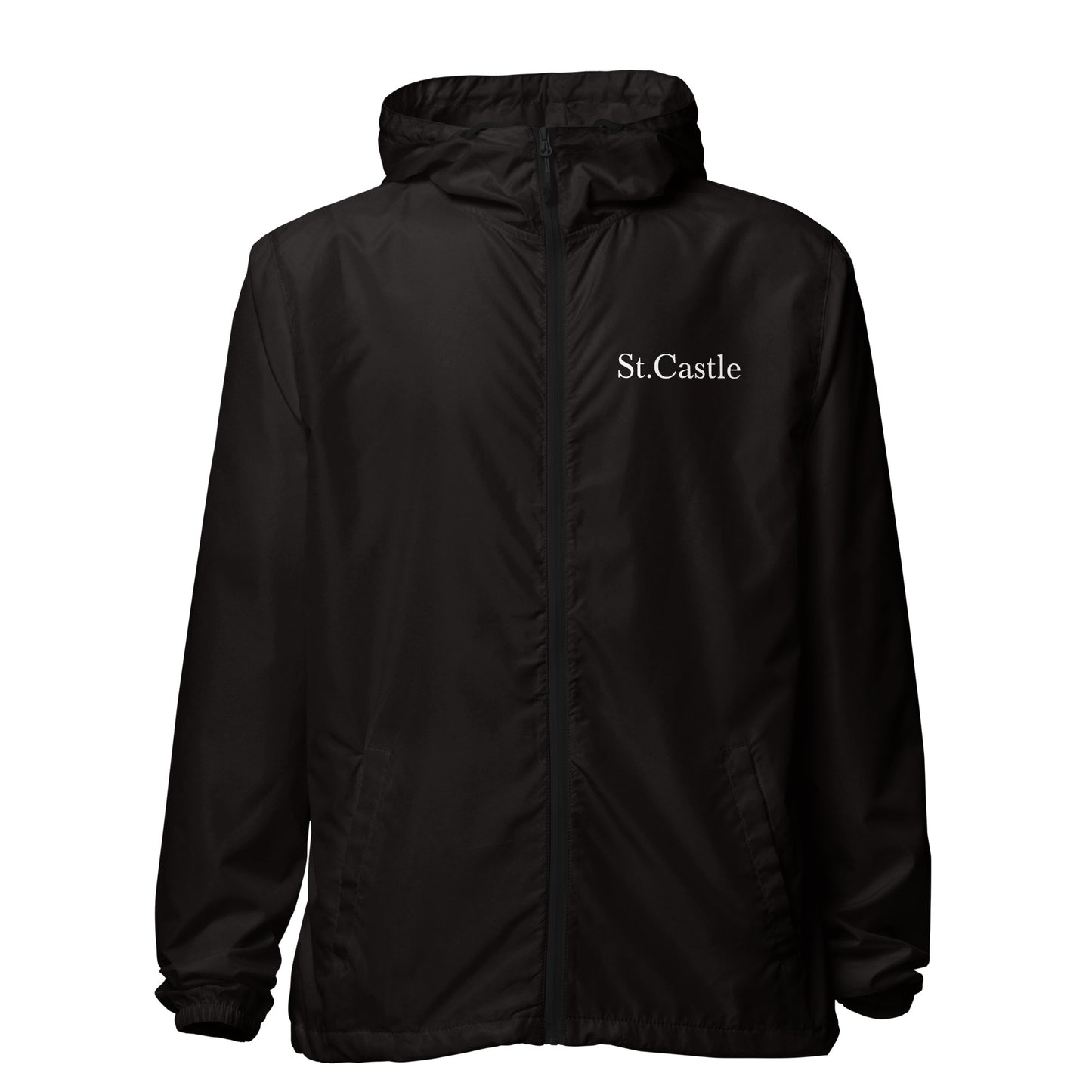 Unisex lightweight zip up windbreaker Saint Castle