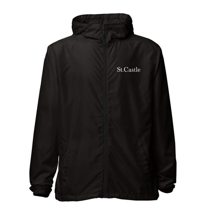 Unisex lightweight zip up windbreaker Saint Castle